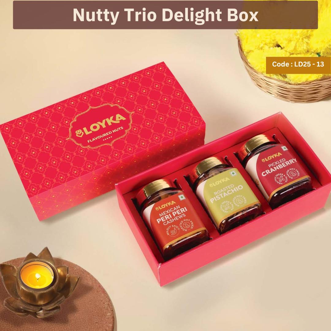 Loyka Nutty Trio Delight Box Loyka Nutty Trio Delight Box